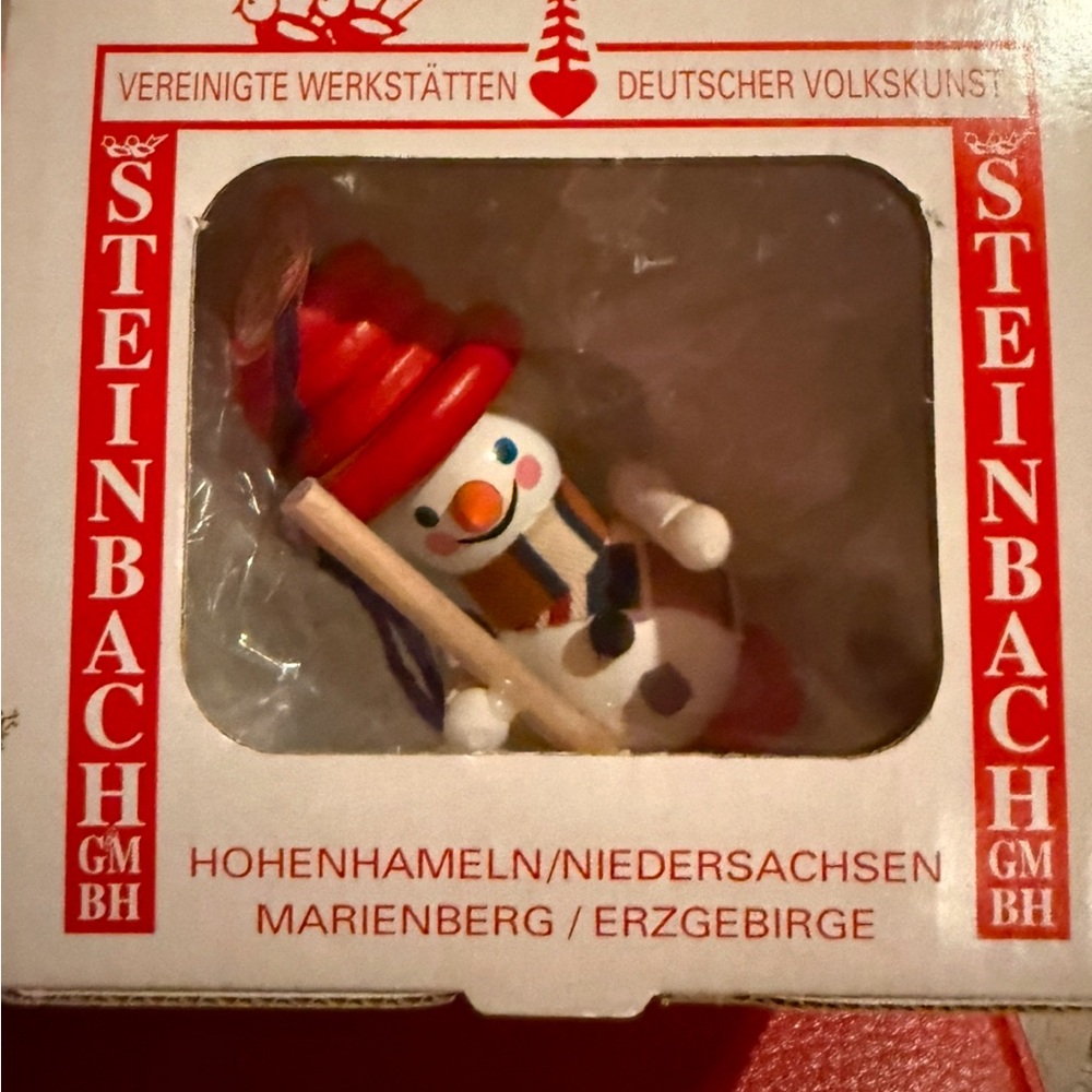 BNWT In Box Steinbach Handmade Wood Ornament. Compare To $29 Used. RARE!!! - Picture 6 of 7